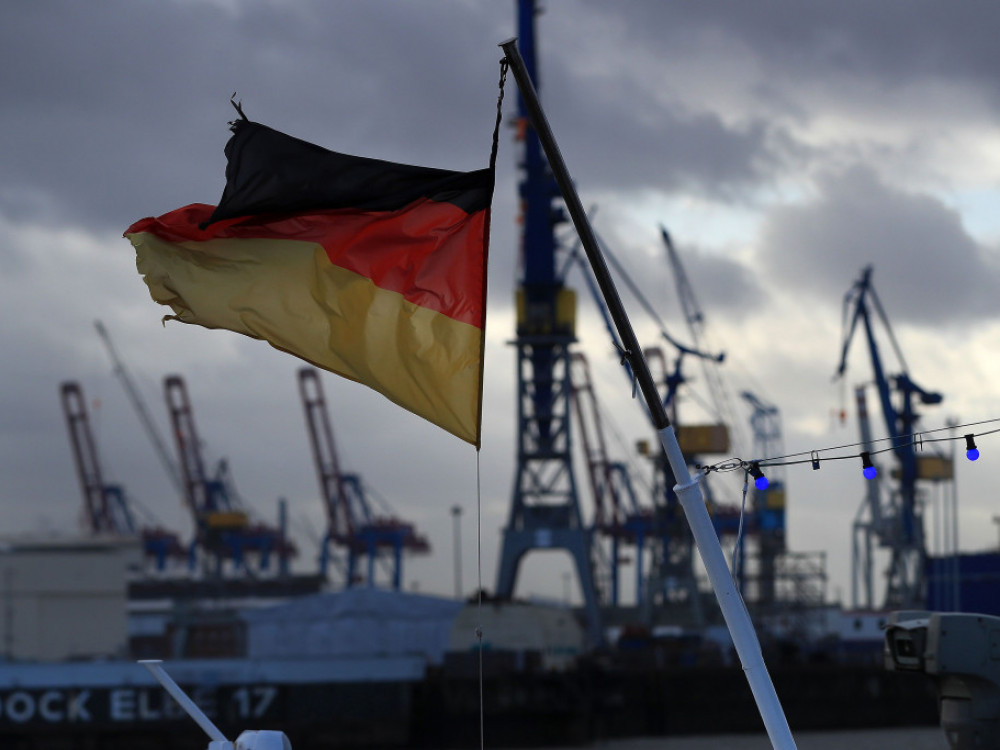Gospodarska pričakovanja upadla, Nemčija na robu recesije