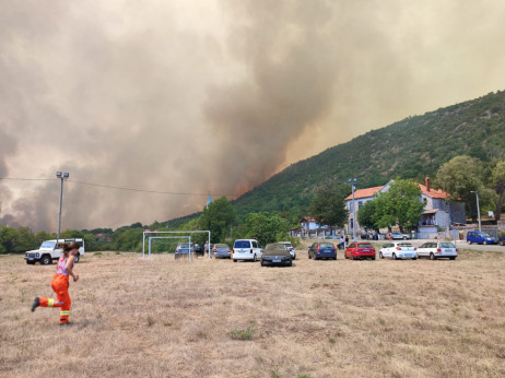 Pričevanje domačinke: Ogenj in evakuacija prišla nenadoma