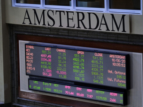 Odličen dan za borze: Indeks Euro Stoxx 50 pridobil več kot dva odstotka