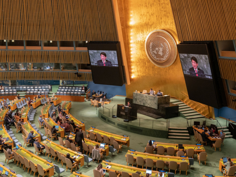 Generalna skupščina ZN obsodila rusko aneksijo ukrajinskih ozemelj