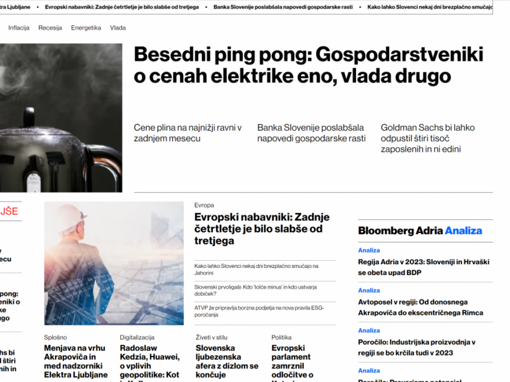 Zgodbe dneva: BS poslabšala napoved, DZ potrdil energetsko pomoč