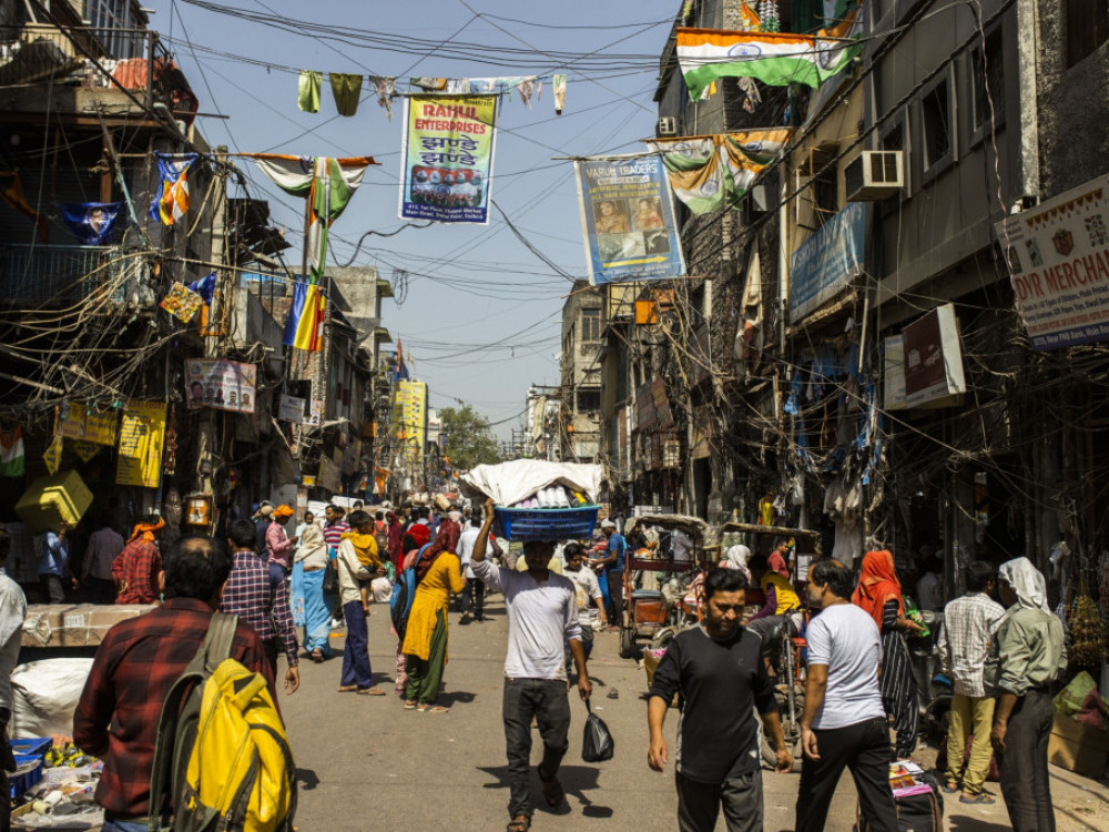 Delnice indijskih tehnoloških družb z višjo rastjo od kitajskih