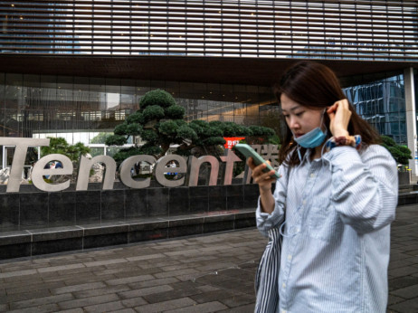 Kitajski velikan Tencent z rastjo prihodkov, dobiček pod pričakovanji