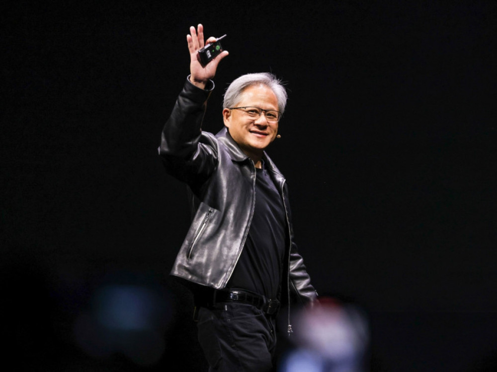 Prvi mož Nvidie po objavi rezultatov bogatejši za štiri milijarde