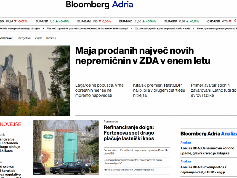 Zgodbe dneva: Prevlada dolarja, surovine in še višje obrestne mere