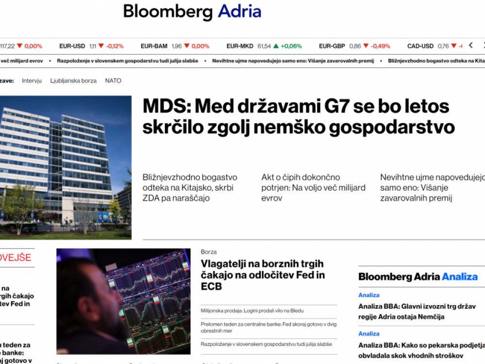 Zgodbe dneva: Prodaja vile na Bledu, nevihte dražijo zavarovanja