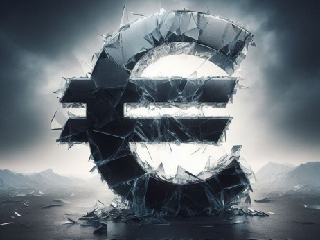 Območje evra s slabim začetkom zadnjega četrtletja