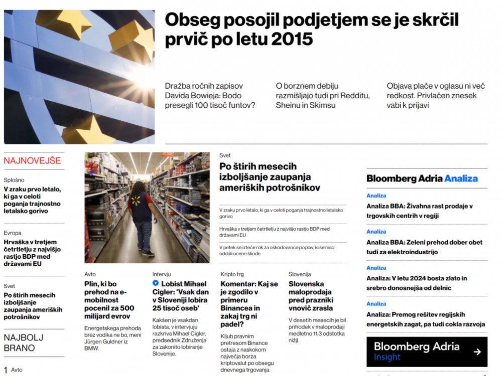 Zgodbe dneva: Intervju z lobistom in uporaba vodika