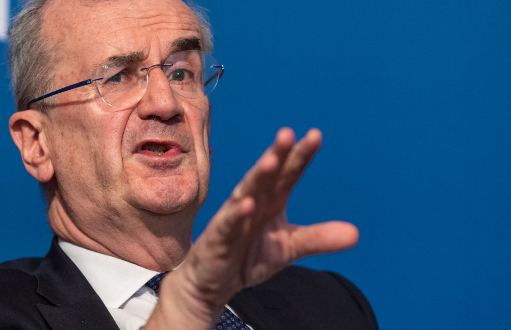 Villeroy, ECB: Prvo nižanje obrestnih mer bolj verjetno junija kot aprila