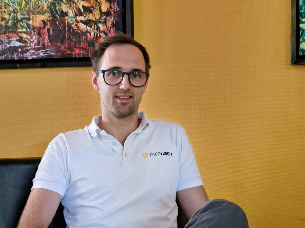 Marko Tarman, NiceHash: Z rudarjenjem bitcoinov bi lahko tudi sušili les