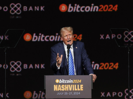 Večja možnost Trumpove izvolitve dvignila ceno bitcoina