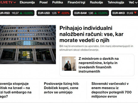 Preizkusite novo, personalizirano platformo Bloomberg Adria