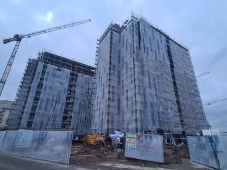 12-odstotni skok gradnje v 2024