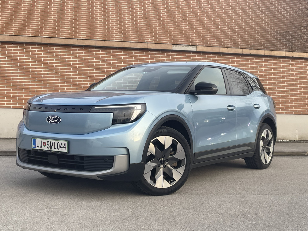 Test: Fordov explorer gojzarje in nafto menja za salonarje in elektriko