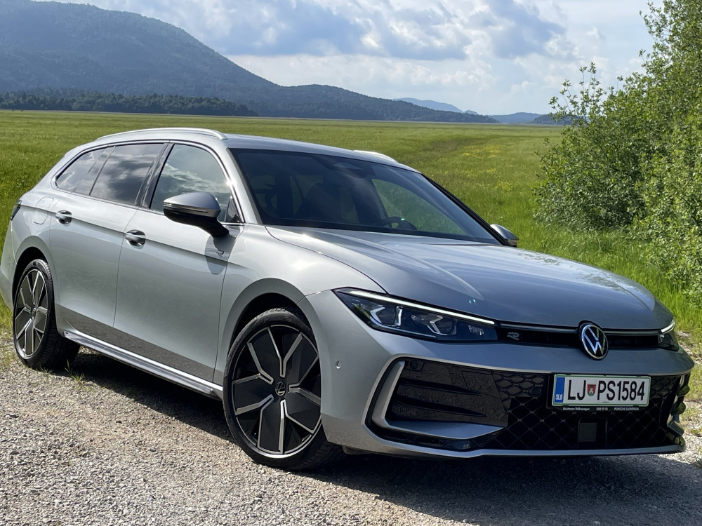 Test: volkswagen passat TDI DSG - imenitnost povprečja