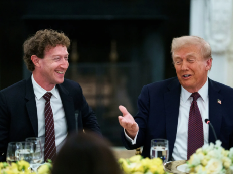 Trump se je na večerji radostil obljubam naložb Silicijeve doline