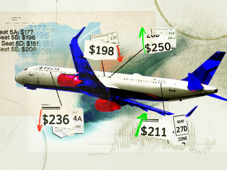 Ko v igro določanja cen letalskih vozovnic dodajo še AI