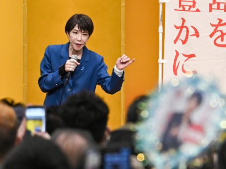 Japonski volivci bodo izrekli sodbo o vodenju Sanae Takaichi