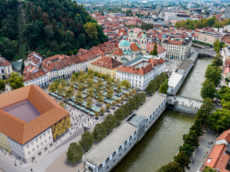 Ljubljana bo dobila novo tržnico in parkirno hišo