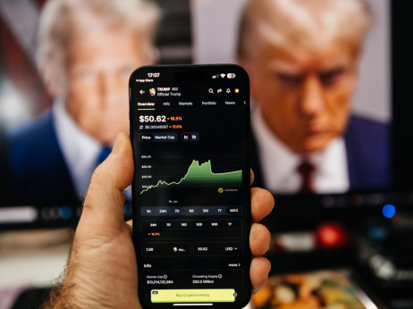 Bitcoin pada, Trump pa je lani s kriptom zaslužil več kot milijardo dolarjev