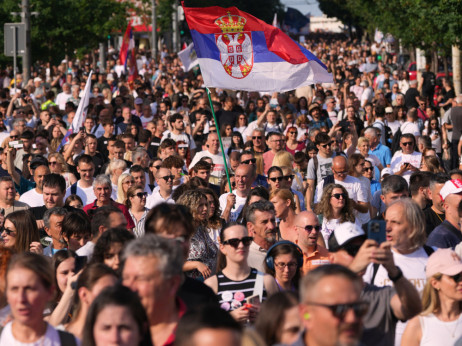 Skup na poziv studenta u blokadi na Trgu Slavija je završen