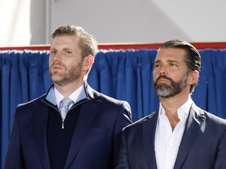 Kam sta denar investirala Trumpova sinova