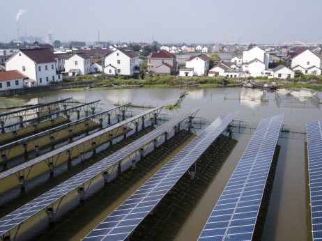 Sončna energija na Kitajskem po zmogljivostih prehitela premog